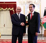 ريیس ‌جمهور غنی با ريیس‌ جمهور اندونیزیا دیدار کرد